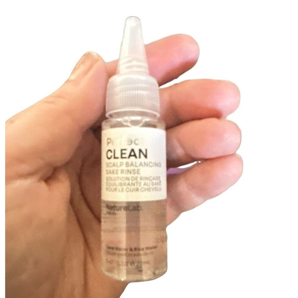 NatureLab Perfect Clean Scalp Balancing Sake Rice Water Rinse Minis 0.67 oz - Picture 2 of 2